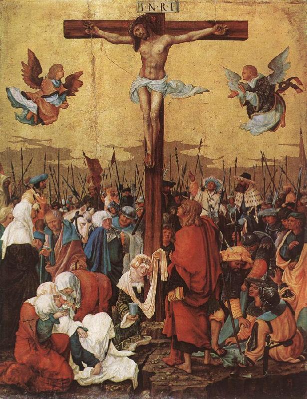 ALTDORFER, Albrecht Christ on the Cross f France oil painting art